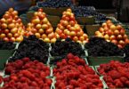 produits locaux dans un marché